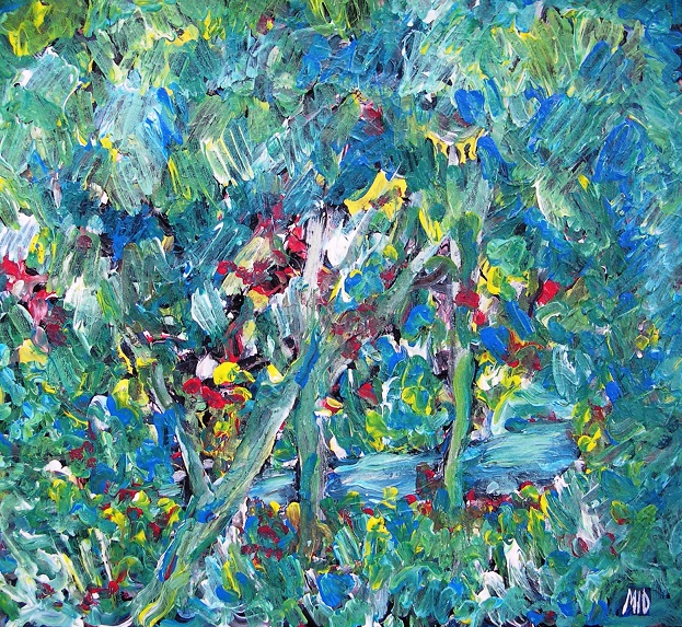BAYOUS 59cm x 54cm