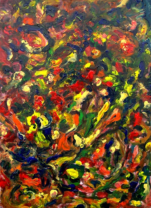 COMPOSITION D'AUTOMNE 60cmx79cm