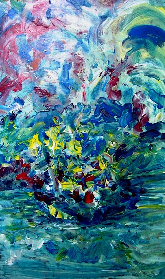 HISTOIRE D'EAU 38cmx62cm