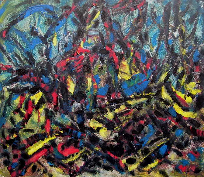 MY BABY BLUE 32cm x 37cm