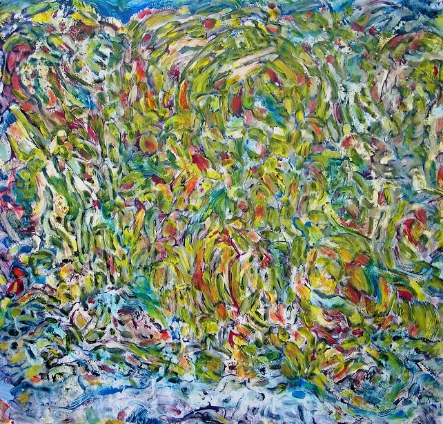 ON THE WAWE 71cm x 69cm