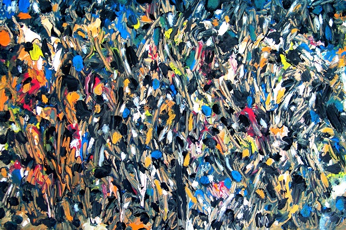 OPEN FIELD 38cm x57 cm