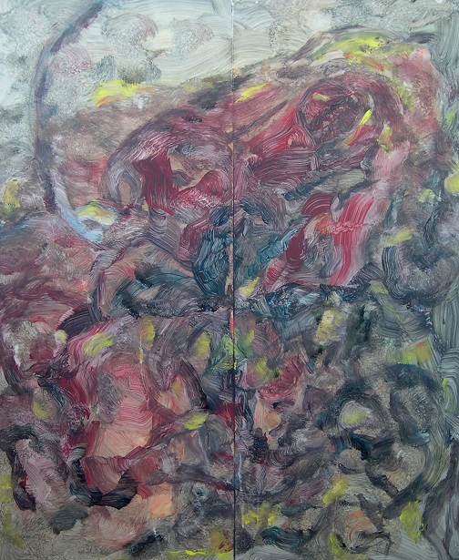 OUT OF CONTROL 89cm x110cm