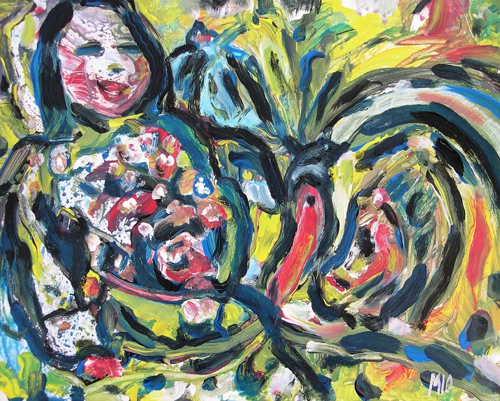 PRIMAVERA 40cm x 32cm manque