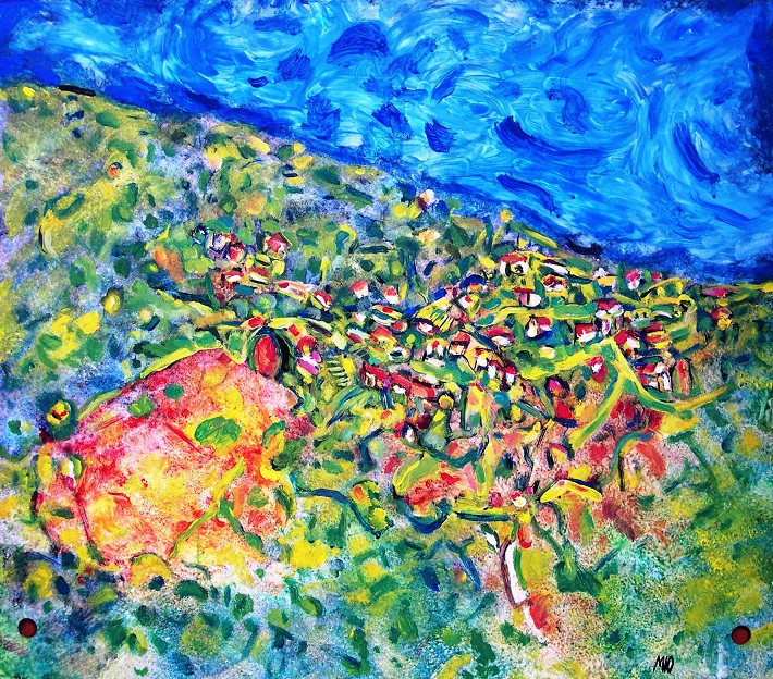 TAKE THE LONG WAY HOME 78cm x 68cm
