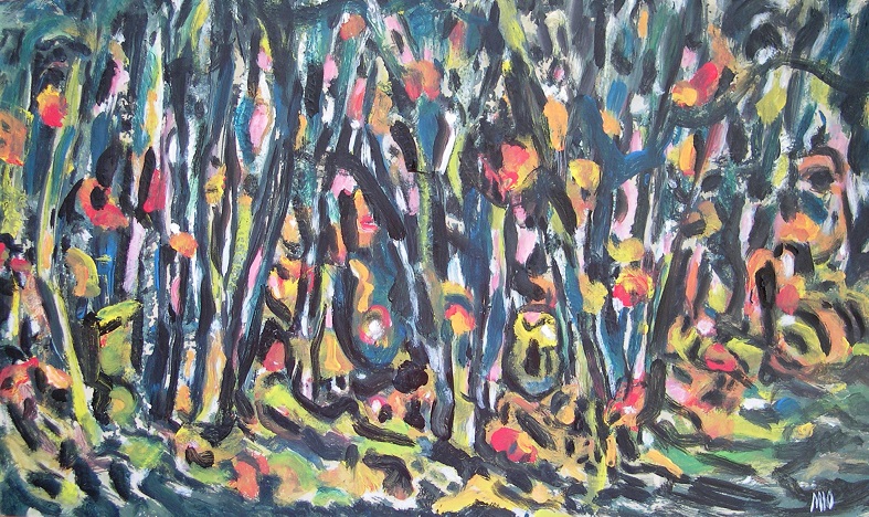 UN PRINTEMPS QUI NE VINT JAMAIS 74cmx44cm