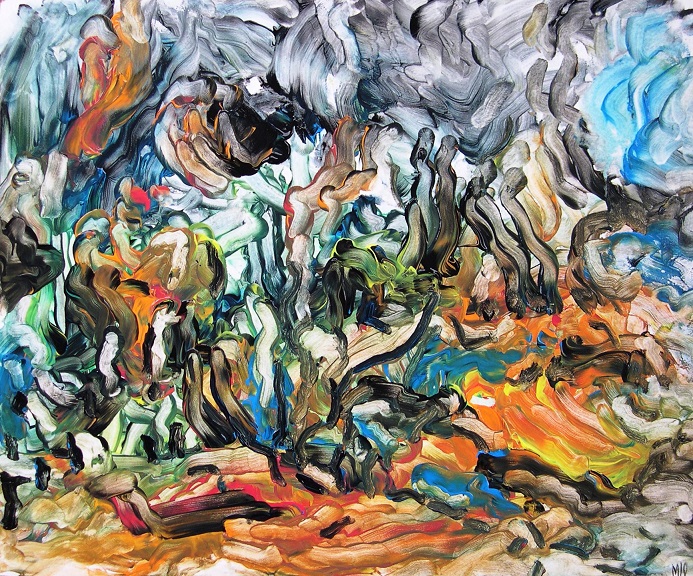 WILDFIRE 57cm x 69cm