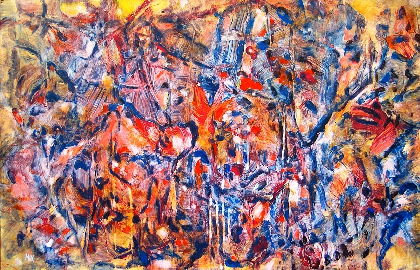 VARIATIONS POLYCHROMIQUES 57cmx87cm